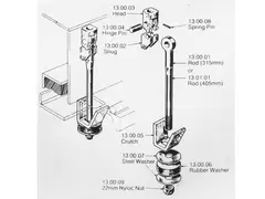13.00,13.01,13.03 Quick Acting Cleat Assembly
