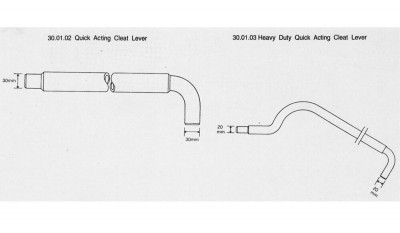 30.01.02/30.01.03 Quick Acting Cleat Leaver thumbnail 1