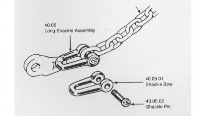 40.05/40.06/40.07/40.08 Short/Long Shackle Assembly thumbnail 1